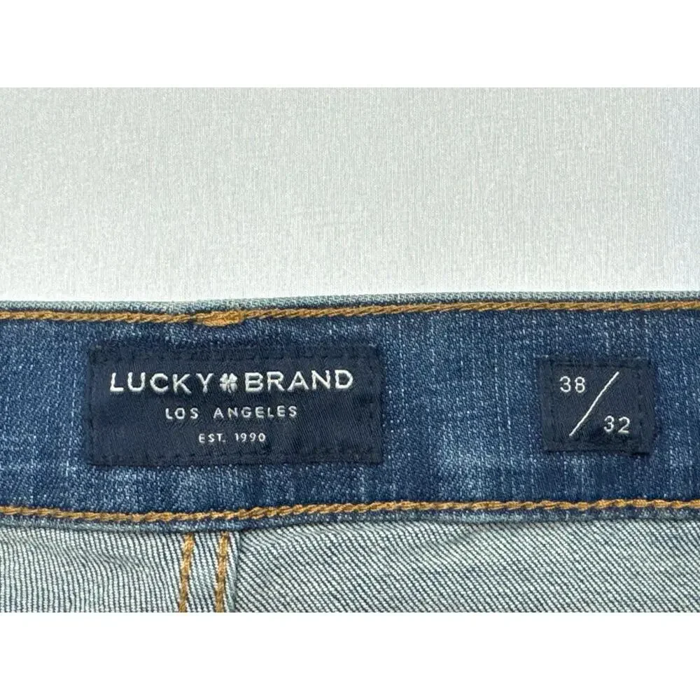 NWT‎ Lucky Brand Men's 410 Athletic Slim Fit Blue Jeans - Size 38x32 (39x31.5)